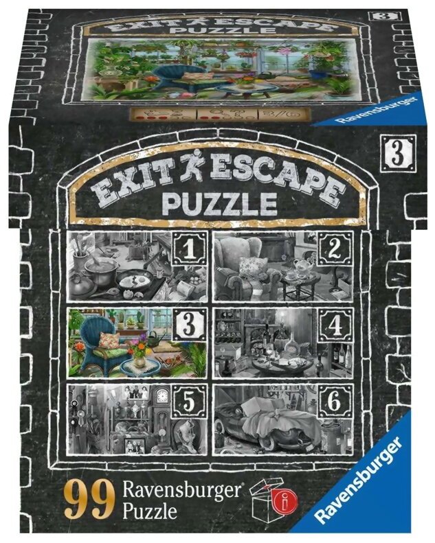 Exit Escape Puzzle 3 - Le Jardin D'hiver