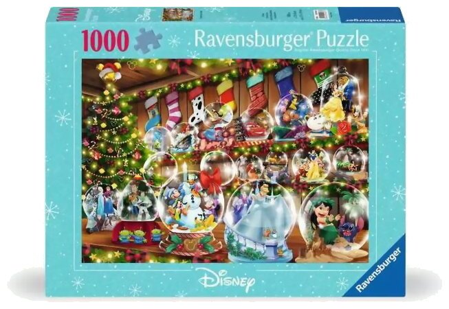 Puzzle - Boules À Neige Disney - 1000 pièces