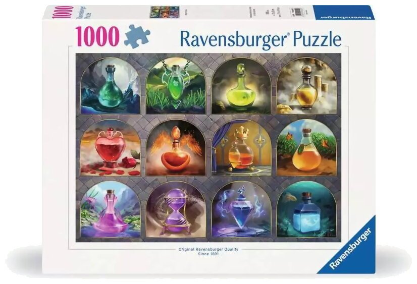 Puzzle - Potions Magiques - 1000 Pièces