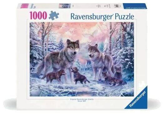 Puzzle - Loups Arctiques - 1000 Pièces