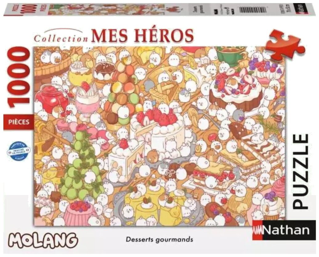 Puzzle - Desserts Gourmands - 1000 Pièces