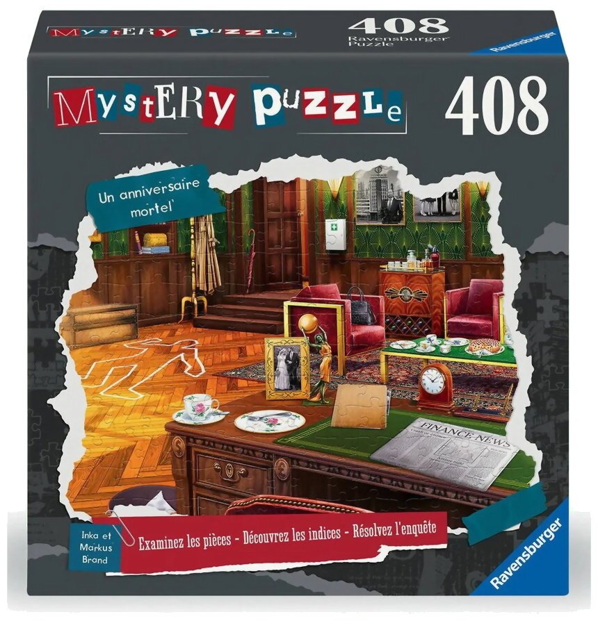 Mystery Puzzle - Un Anniversaire Mortel - 408 Pièces