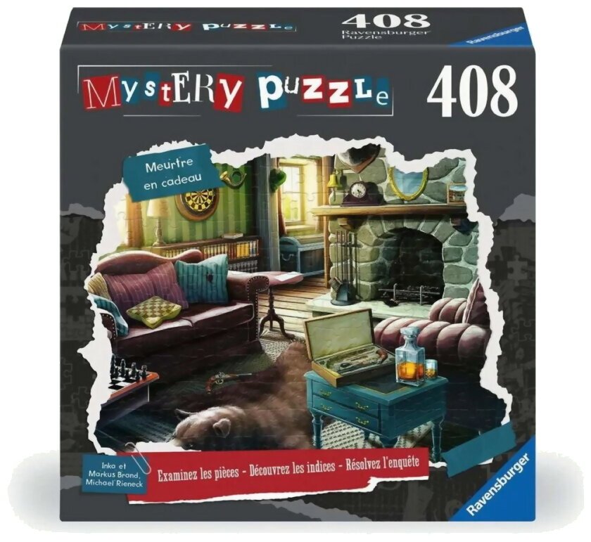 Mystery Puzzle - Meurtre En Cadeau - 408 Pièces