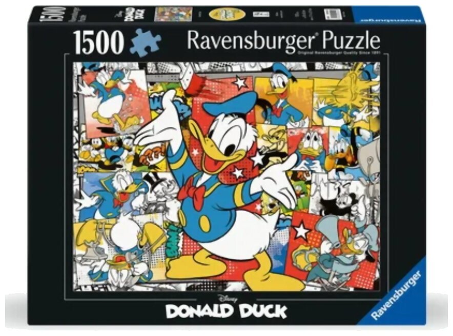 Puzzle - Donald Duck - 1500 Pièces