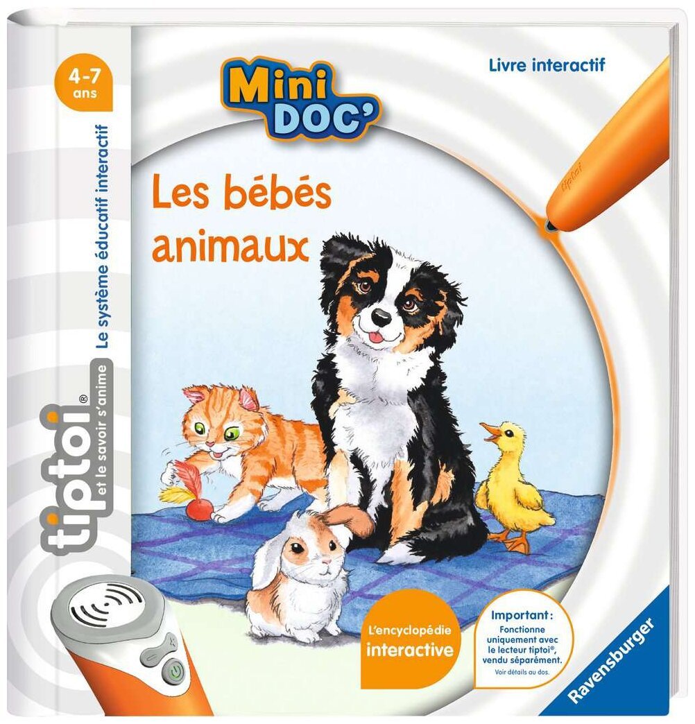 TipToi - les bébés animaux - Mini Doc'