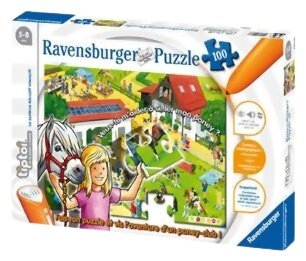 Tiptoi - Puzzle - Poney Club - 100 pièces