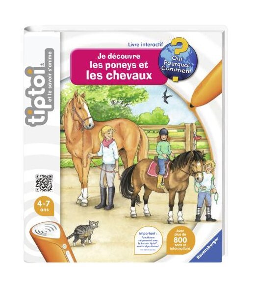 TipToi - Je découvre les poneys et les chevaux
