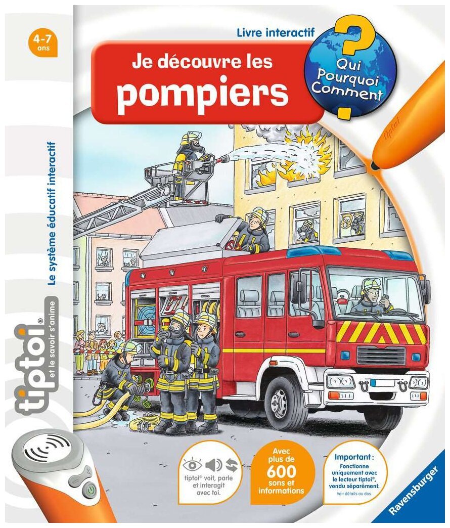 Je découvre les pompiers