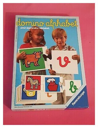 Domino alphabet - Pour apprendre l'alphabet.