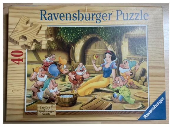 Puzzle - Autour De Blanche-Neige - 40 Pièces