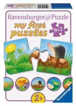 My first puzzles - Animaux dans le jardin