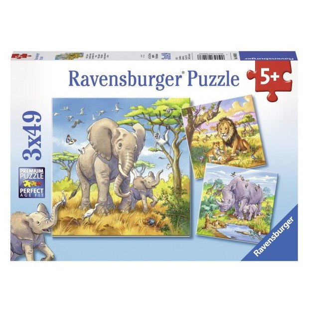 Puzzle - Les Grands Sauvages - 49 pièces