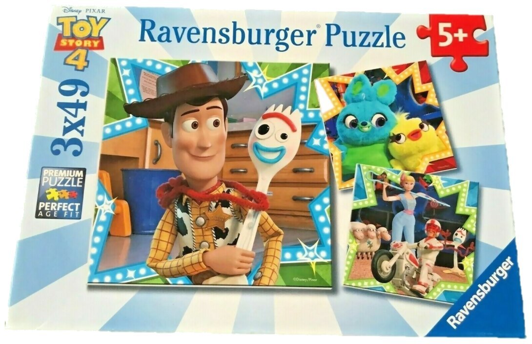 Puzzle - Toy story 4 - 3x49 pièces