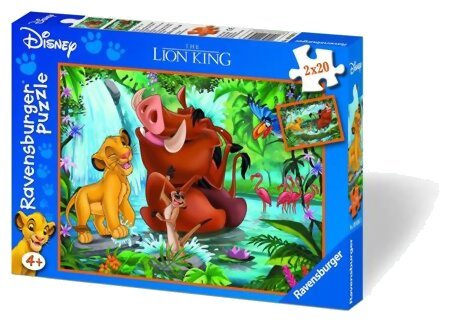 Puzzle - The Lion King - 2x20 Pièces