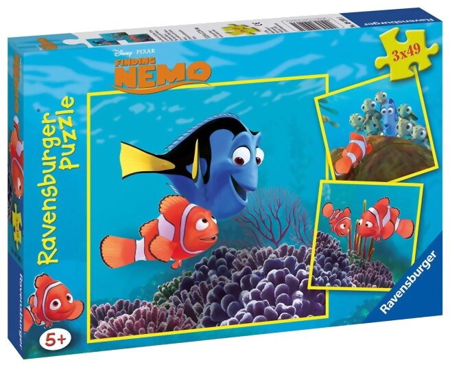Puzzle - Le Monde de Nemo - 3 x 49 pièces