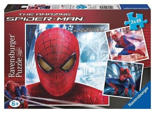 Puzzle  Spider-Man En Action - 3 X 49 Pièces