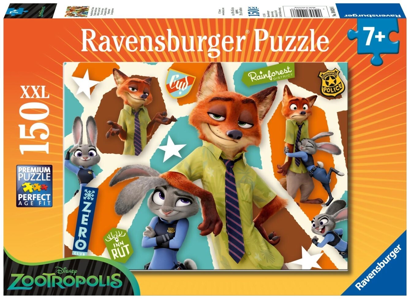 Puzzle XXL - Zootropolis - 150 pièces