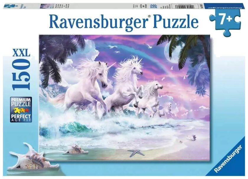 Puzzle - Licorne Sur La Plage - 150 Pièces XXL