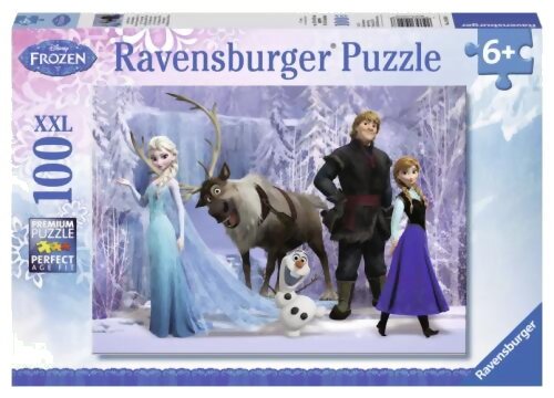 Puzzle - Dans Le Royaume De La Reine Des Neiges - 100 Pièces XXL