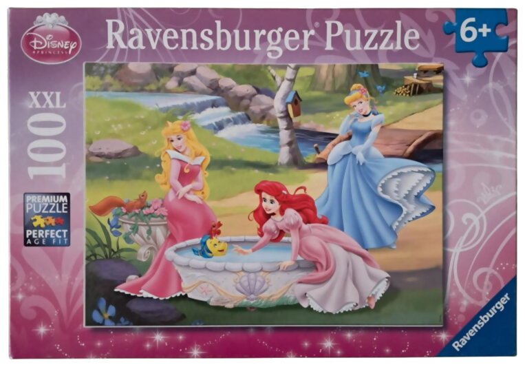 Puzzle - Disney Princess - Au Bord De La Rivière - 100 Pièces XXL