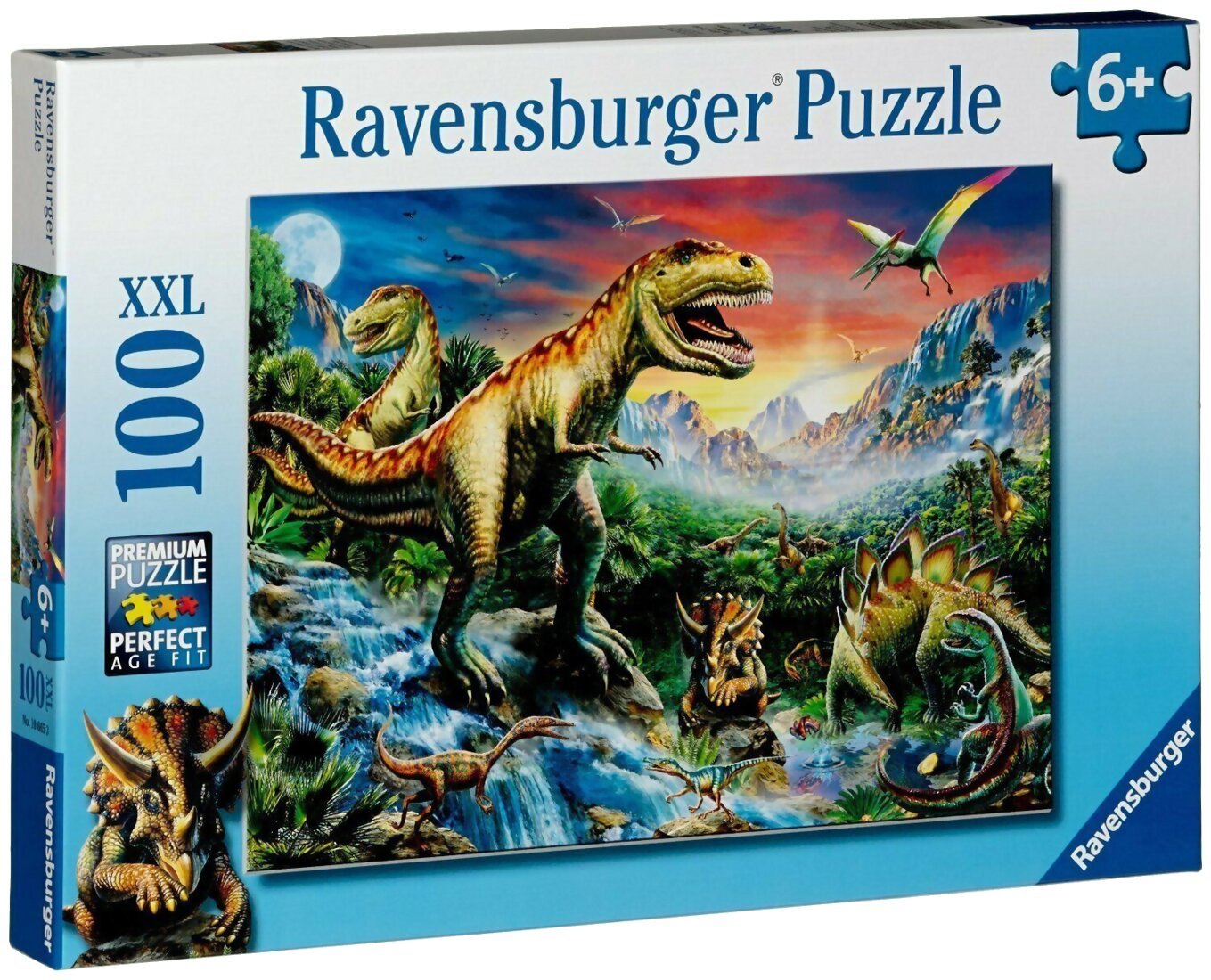Ravensburger Puzzle - Dinosaures - 100 pièces - XXL