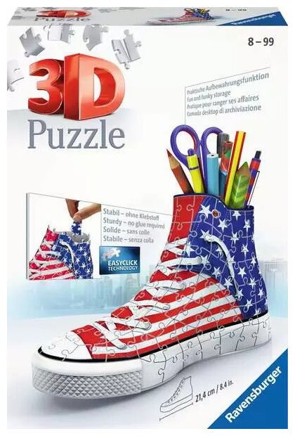 Puzzle 3D - Sneaker American Style - 108 pièces