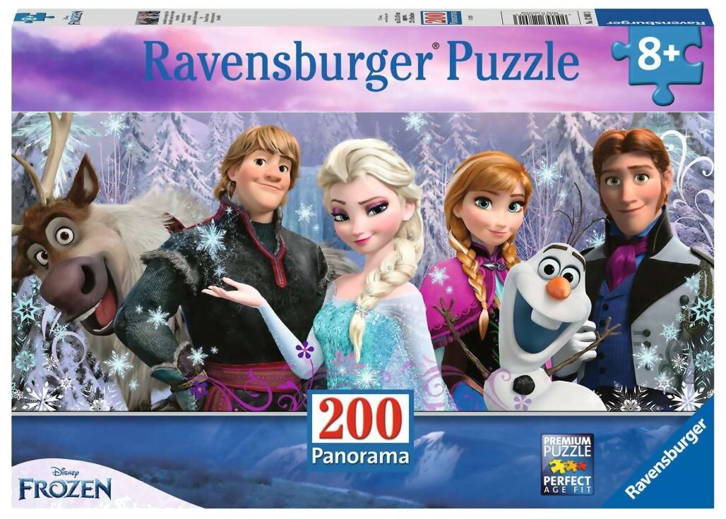 Puzzle - La Reine Des Neiges - Arendelle - 200 pièces