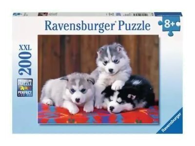 Puzzle XXL - Mignons Huskies - 200 pièces