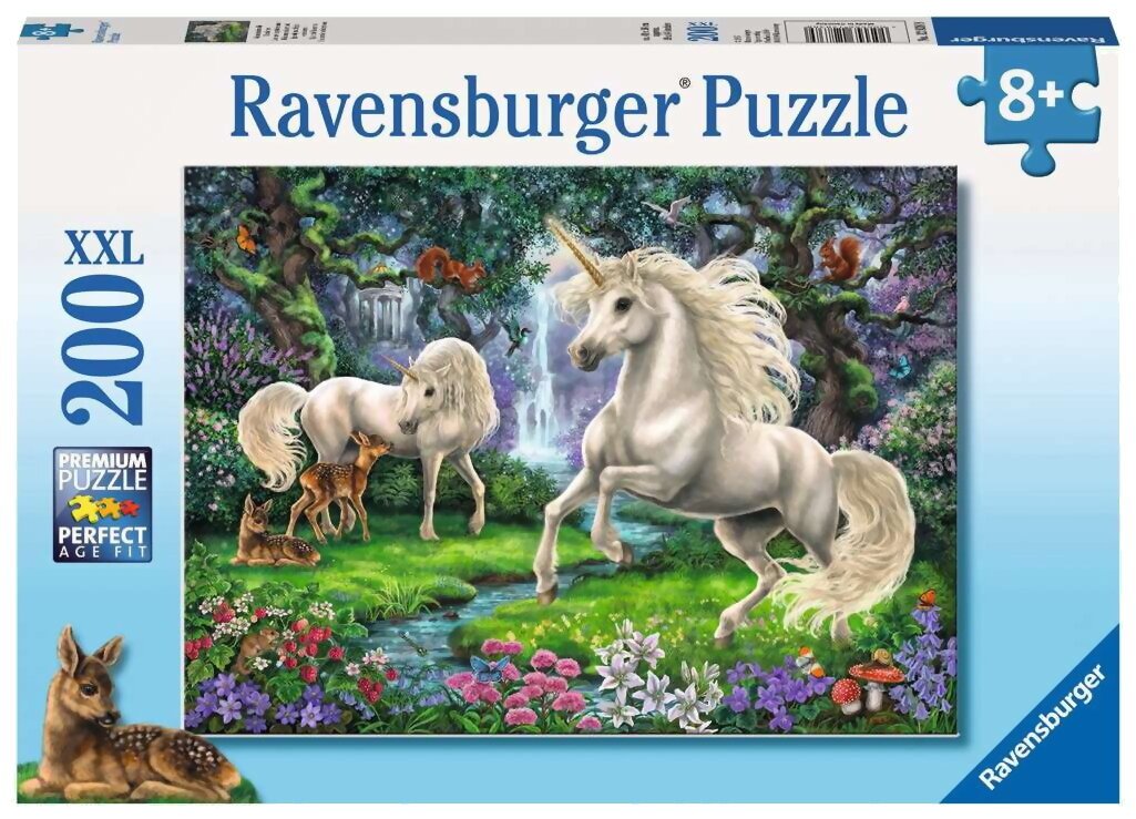 Puzzle - Licornes Mystérieuses - 200 Pièces XXL