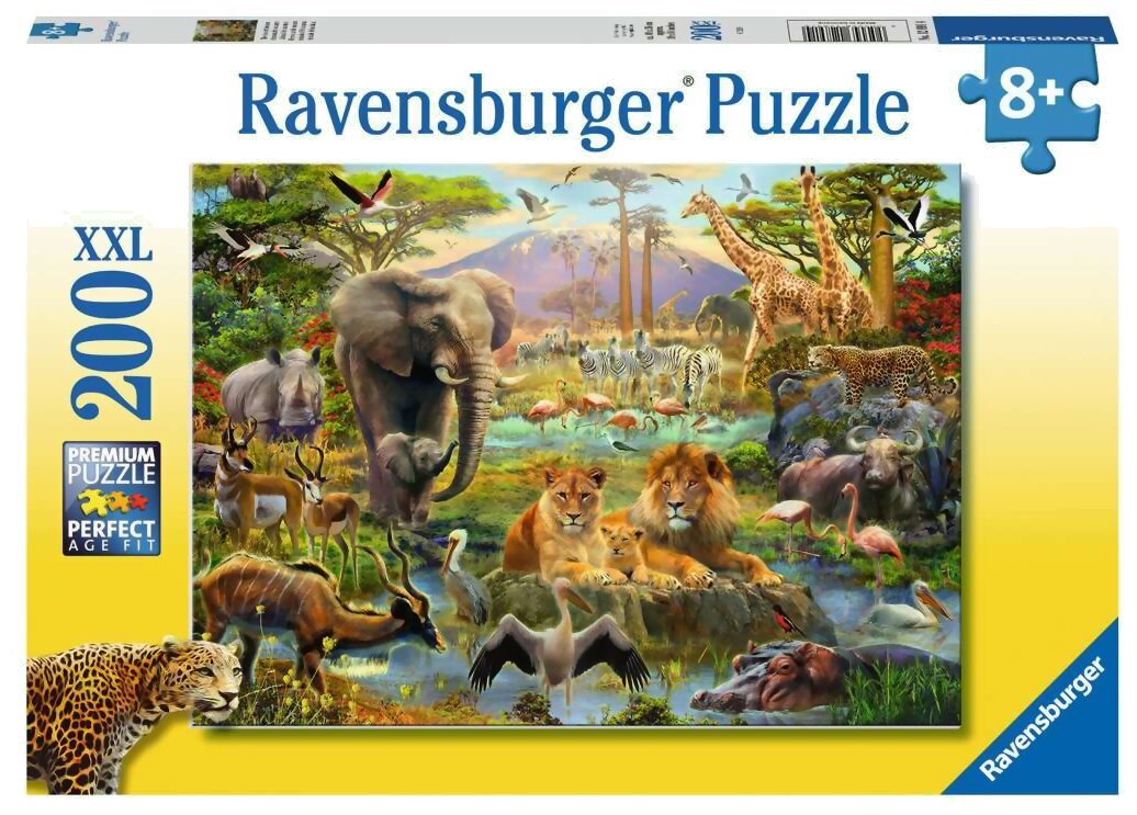 Ravensburger Puzzle - Animaux de la savane - 200 XXL