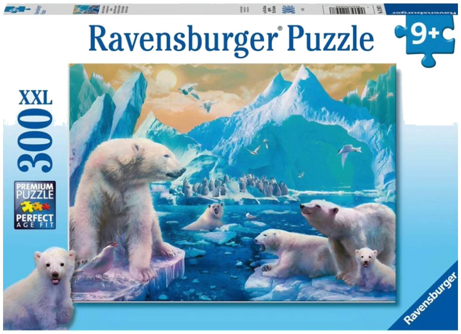 Ravensburger Puzzle - Au Royaume des Ours Polaires - 300 pièces - XXL
