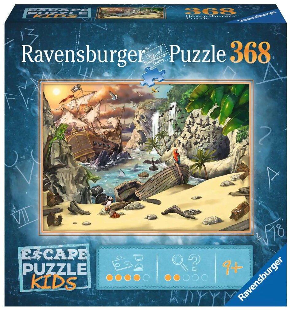 Escape puzzle Kids - L'aventure des pirates - 368 pièces