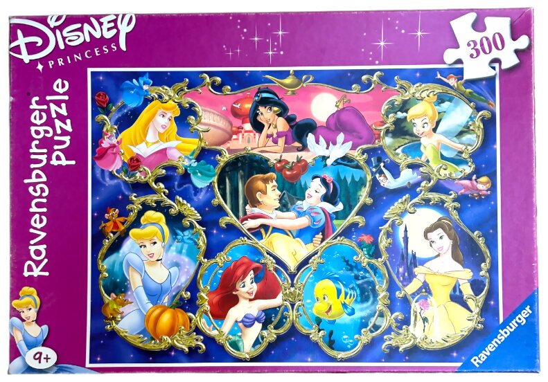Puzzle - Portraits de princesses - 300 pièces