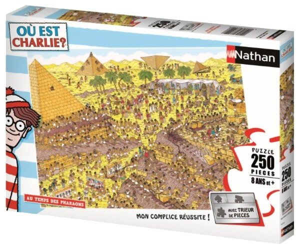 Puzzle - Charlie au temps des pharaons - 250 Pièces