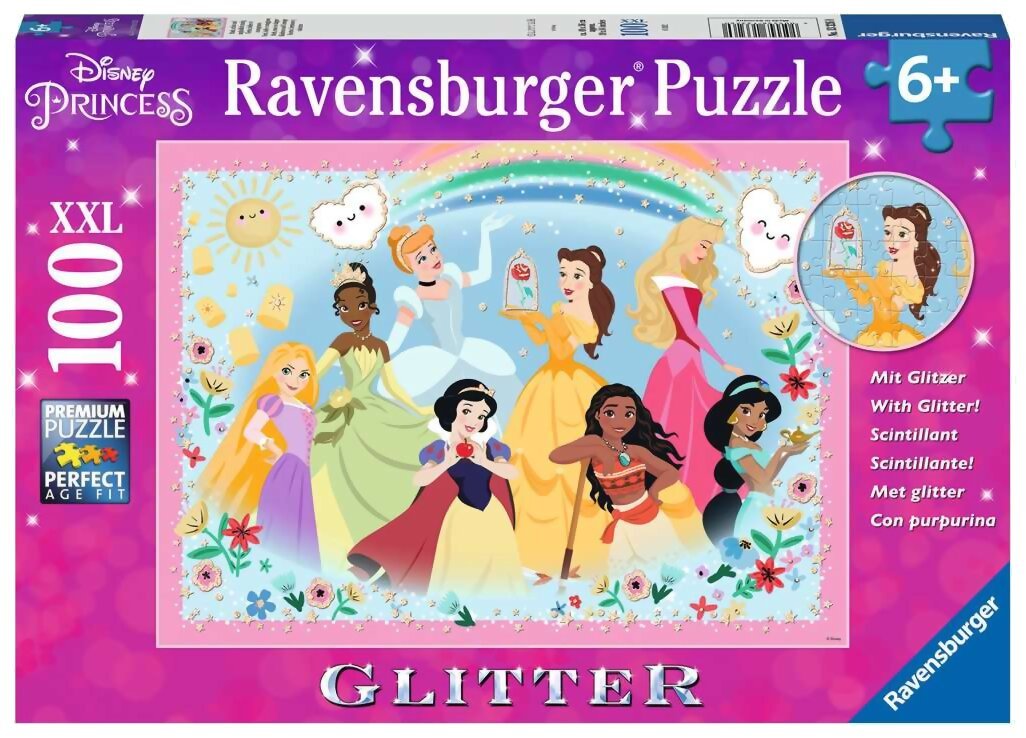 Ravensburger Puzzle - Disney Princess - 100 pièces - XXL