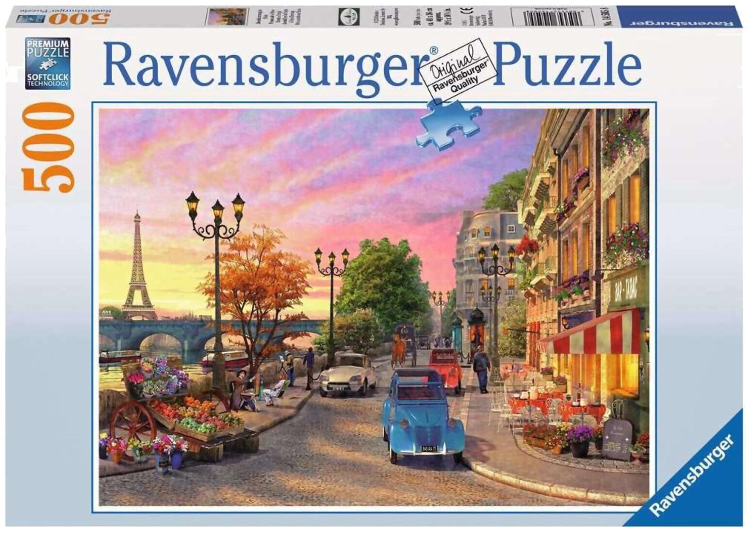 Puzzle - Promenade à Paris - 500 Pièces