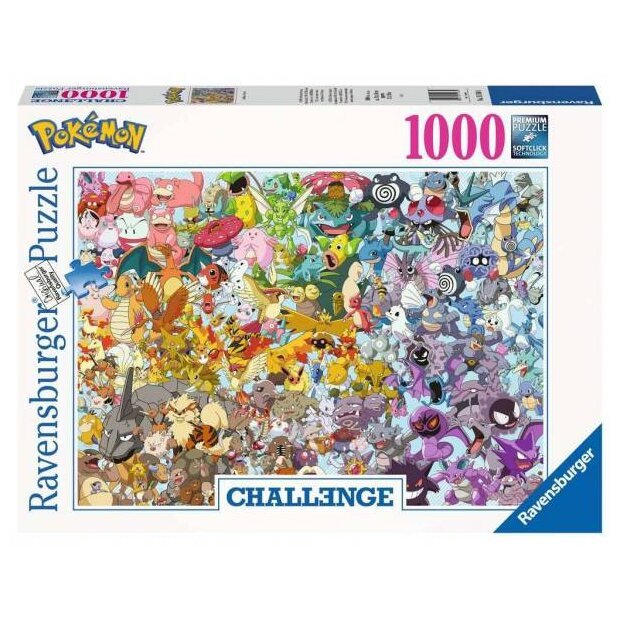 Puzzle - Pokémon Challenge - 1000 Pièces
