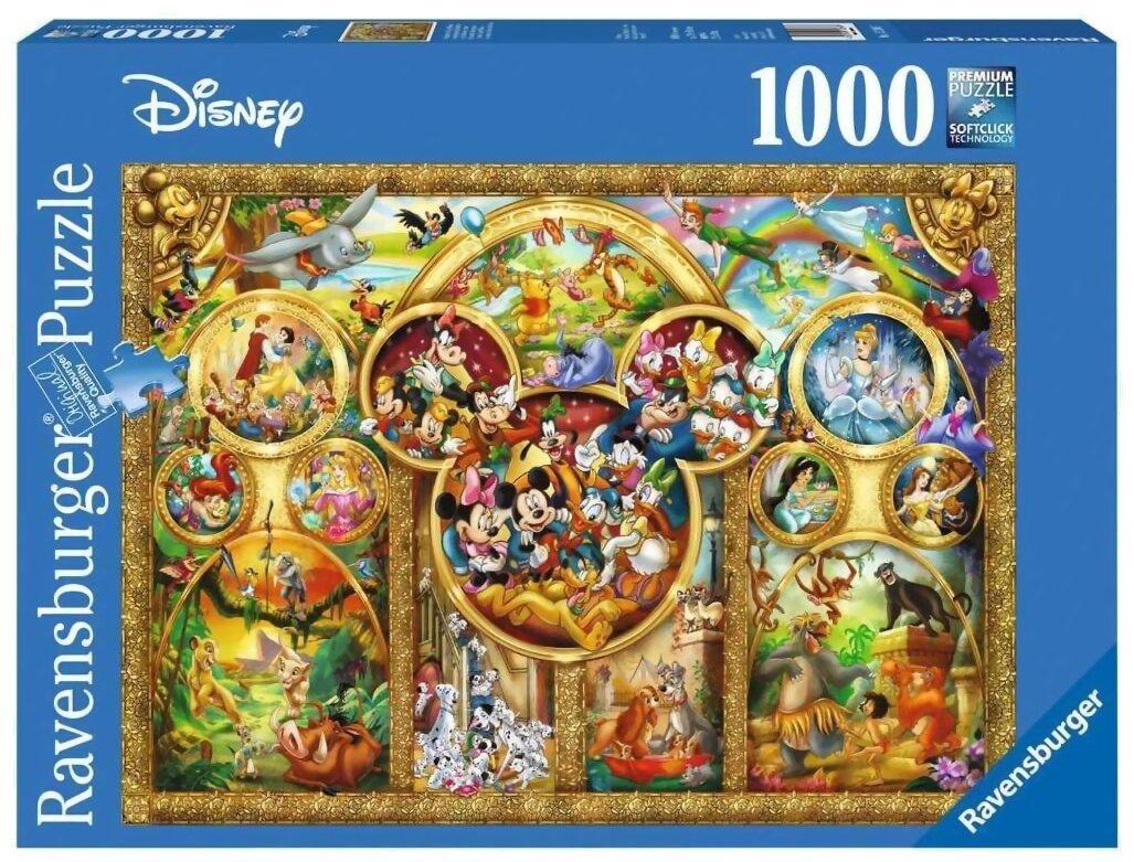 Puzzle - Les Plus Beaux Thèmes Disney - 1000 Pièces