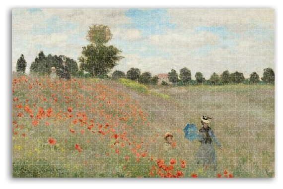 Puzzle Art Collection - Les Coquelicots - 1000 Pièces