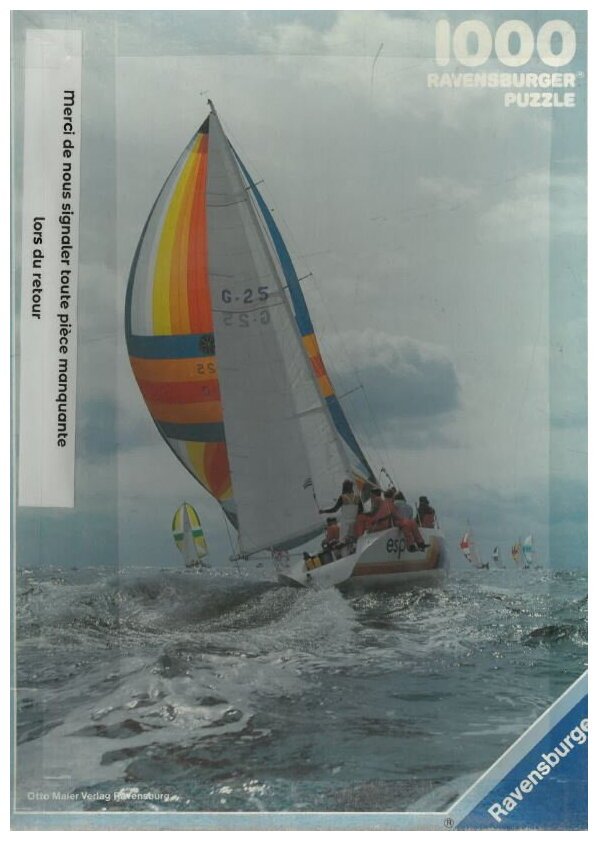 Puzzle - Toutes Voiles Dehors - 1000 Pièces