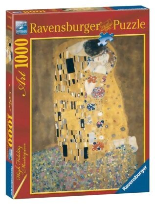 Puzzle - Le baiser, Gustave Klimt - 1000 Pièces