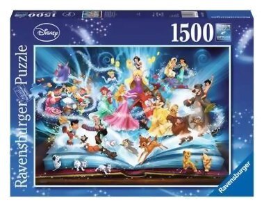 Puzzle - Le Livre Magique Des Contes Disney - 1500 Pièces