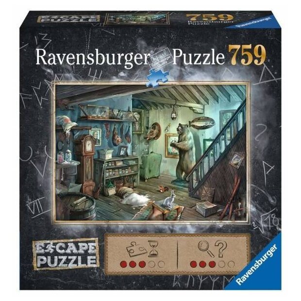 Escape Puzzle - La Cave De La Terreur - 759 Pièces