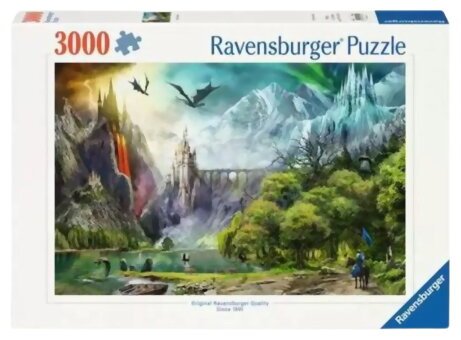 Puzzle - Règne Des Dragons - 3000 Pièces