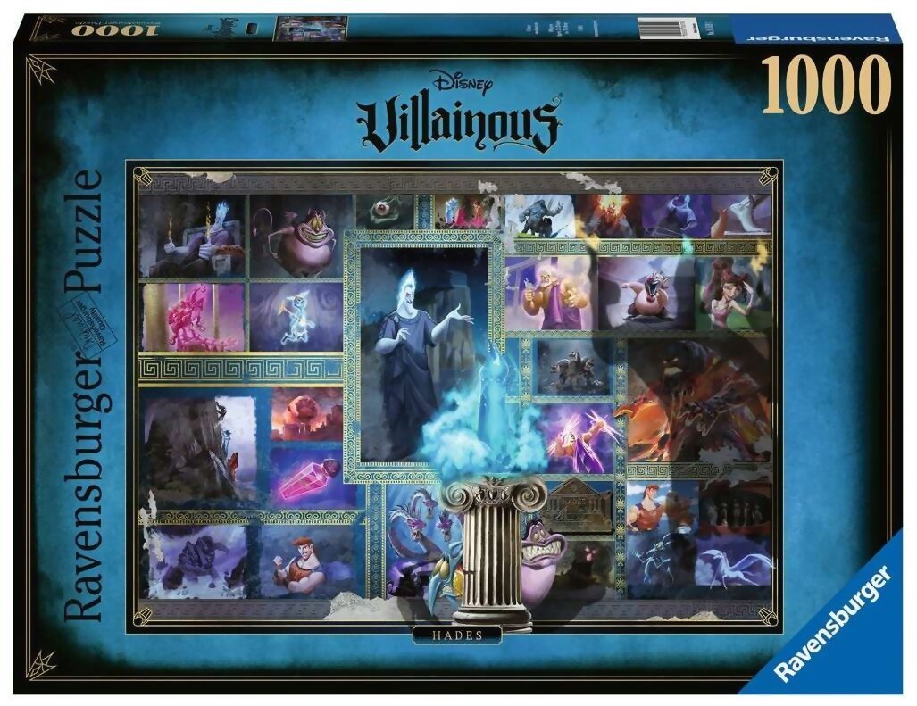 Puzzle Villainous - Hadès - 1000 pièces