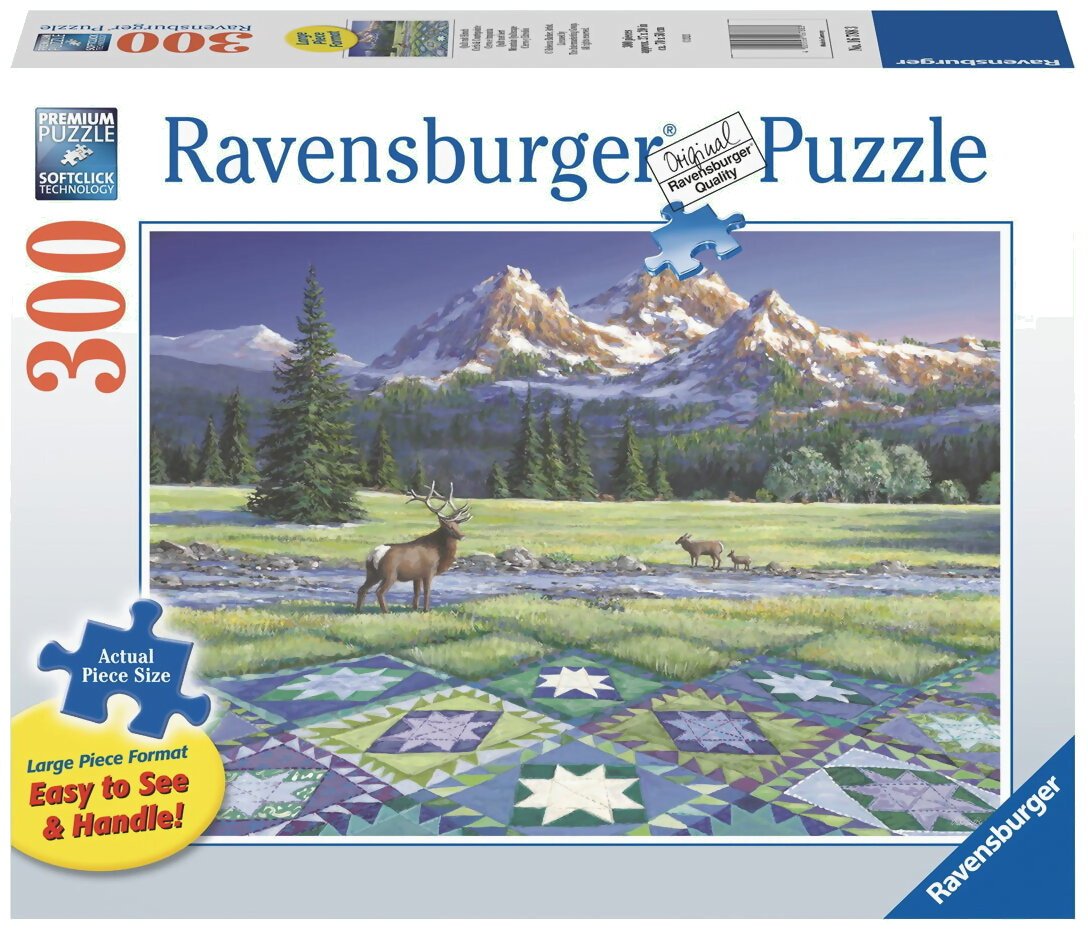 Puzzle - Cerfs & Courtepointe - 300 Pièces