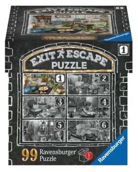 Exit Escape Puzzle 1 - La Cuisine du Manoir - 99 pièces