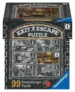 Exit Escape Puzzle 4 - La Cave À Vin Du Manoir - 99 Pièces