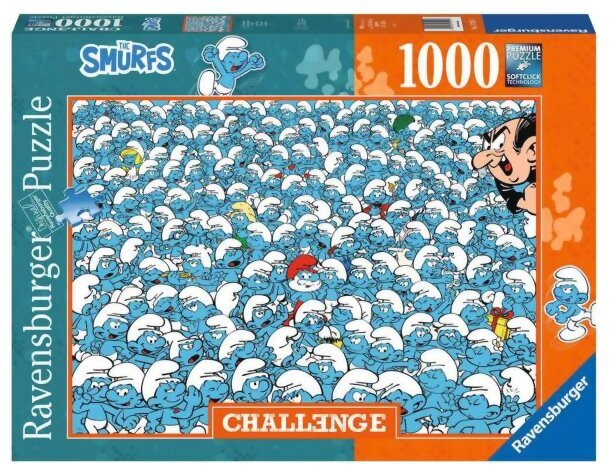 Puzzle Challenge - Les Schtroumpfs - 1000 pièces