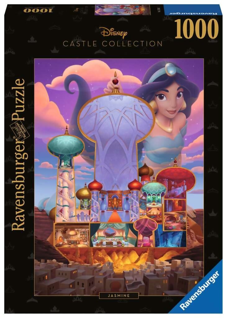 Puzzle - Jasmine - Castle Collection - 1000 pièces